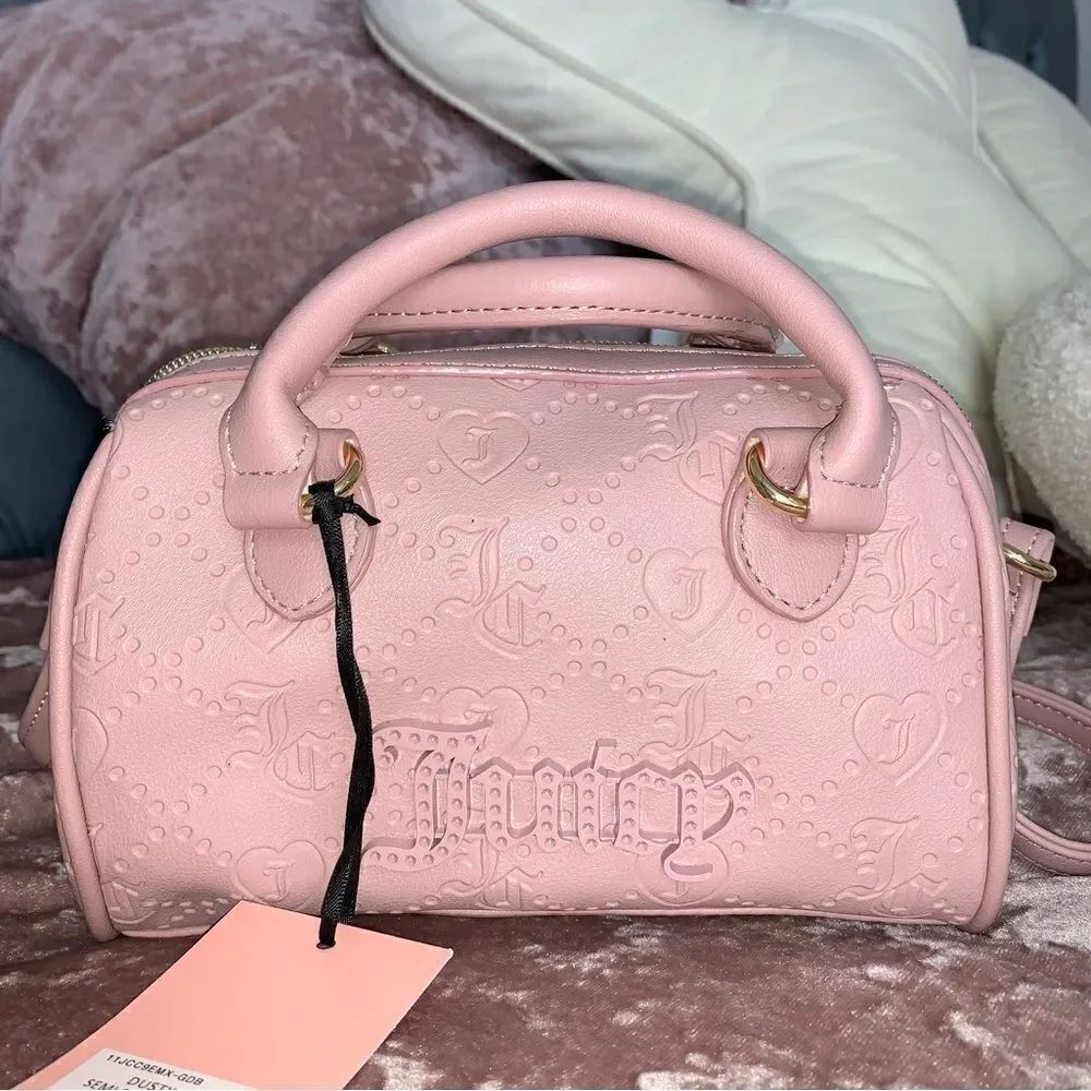 Baby blush pink Juicy Couture Mini CrossBody Bag